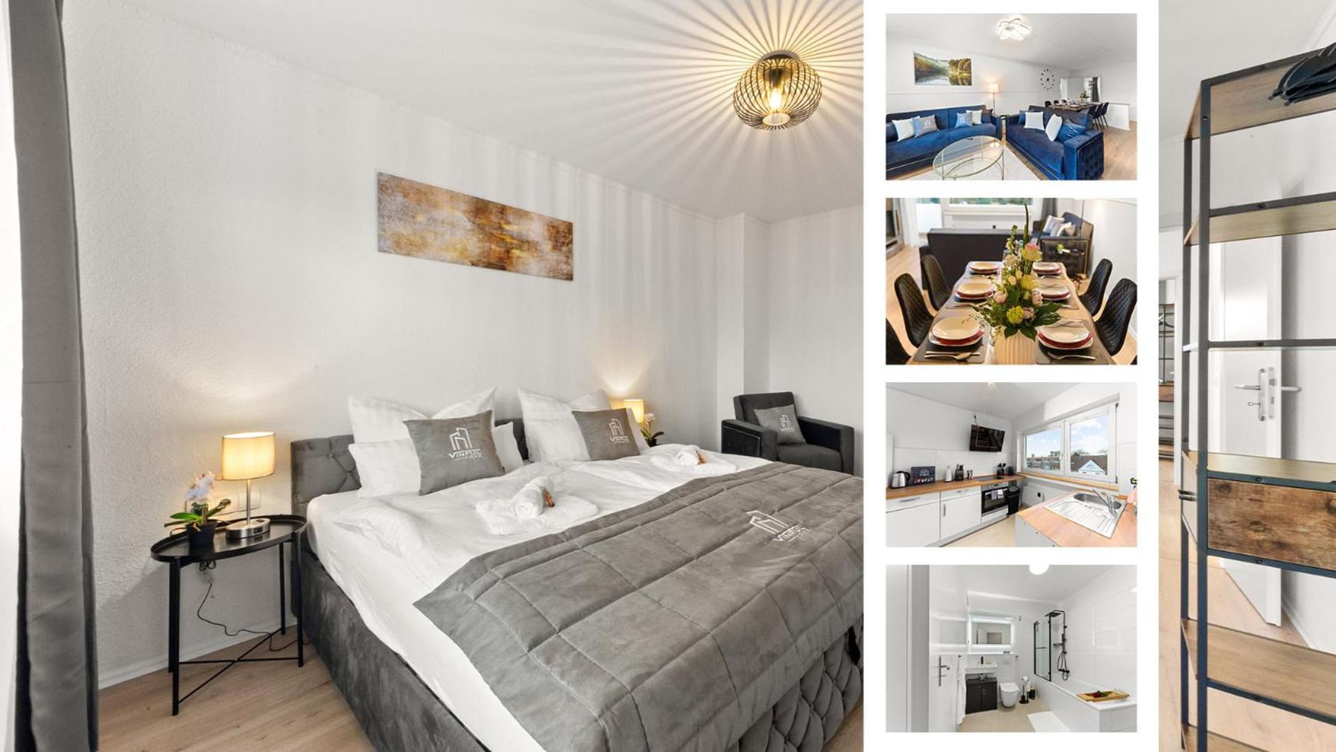 Vinful: Premium-Apartment Mit Balkon Und Parkplatz Muelheim an der Ruhr Exterior photo